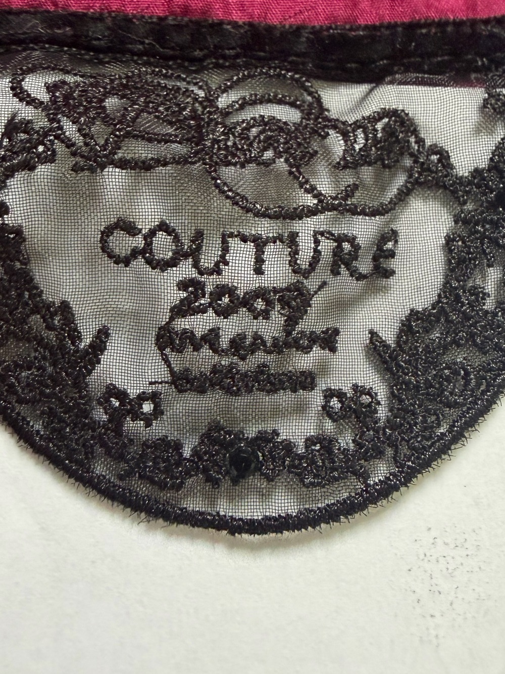 100% Silk High-Waist Bubble Shorts in Berry VINTAGE NEVER BEEN WORN - Picture 4 of 9